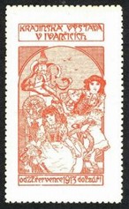 Ivancicich 1913 Krajinska Vystava rot Mucha